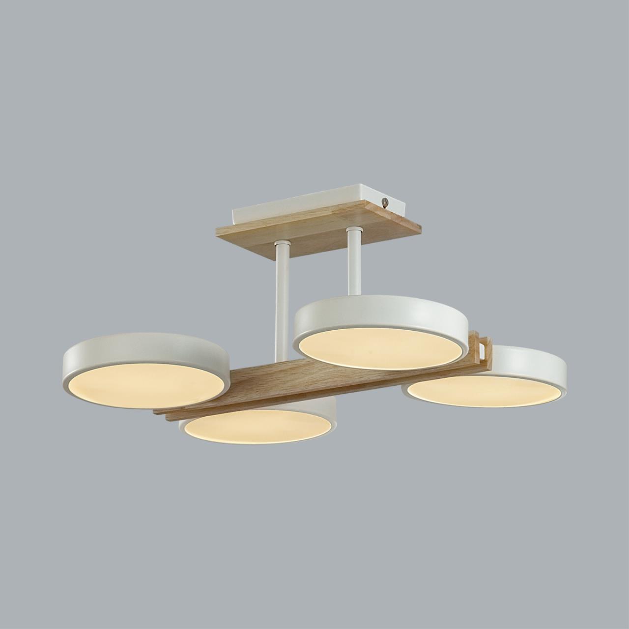 Люстра потолочная LUMION LEDIO PLATO белый LED*4 4*18W