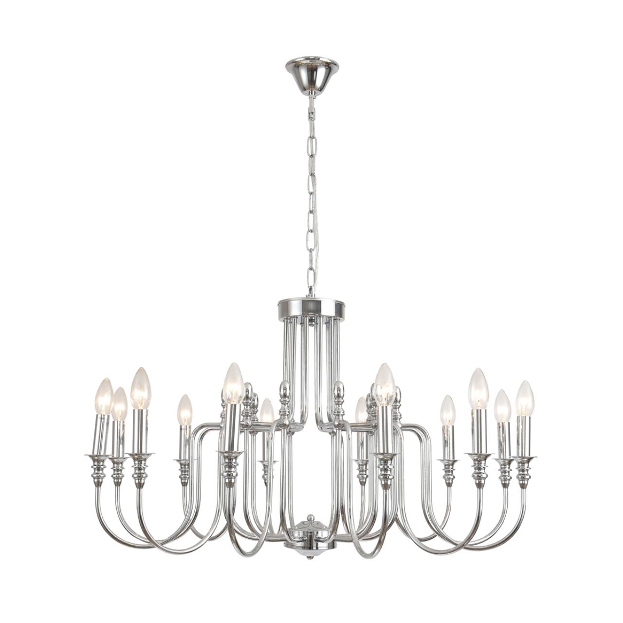 Люстра LUMION CLASSI SUANA хром E14*12 10W