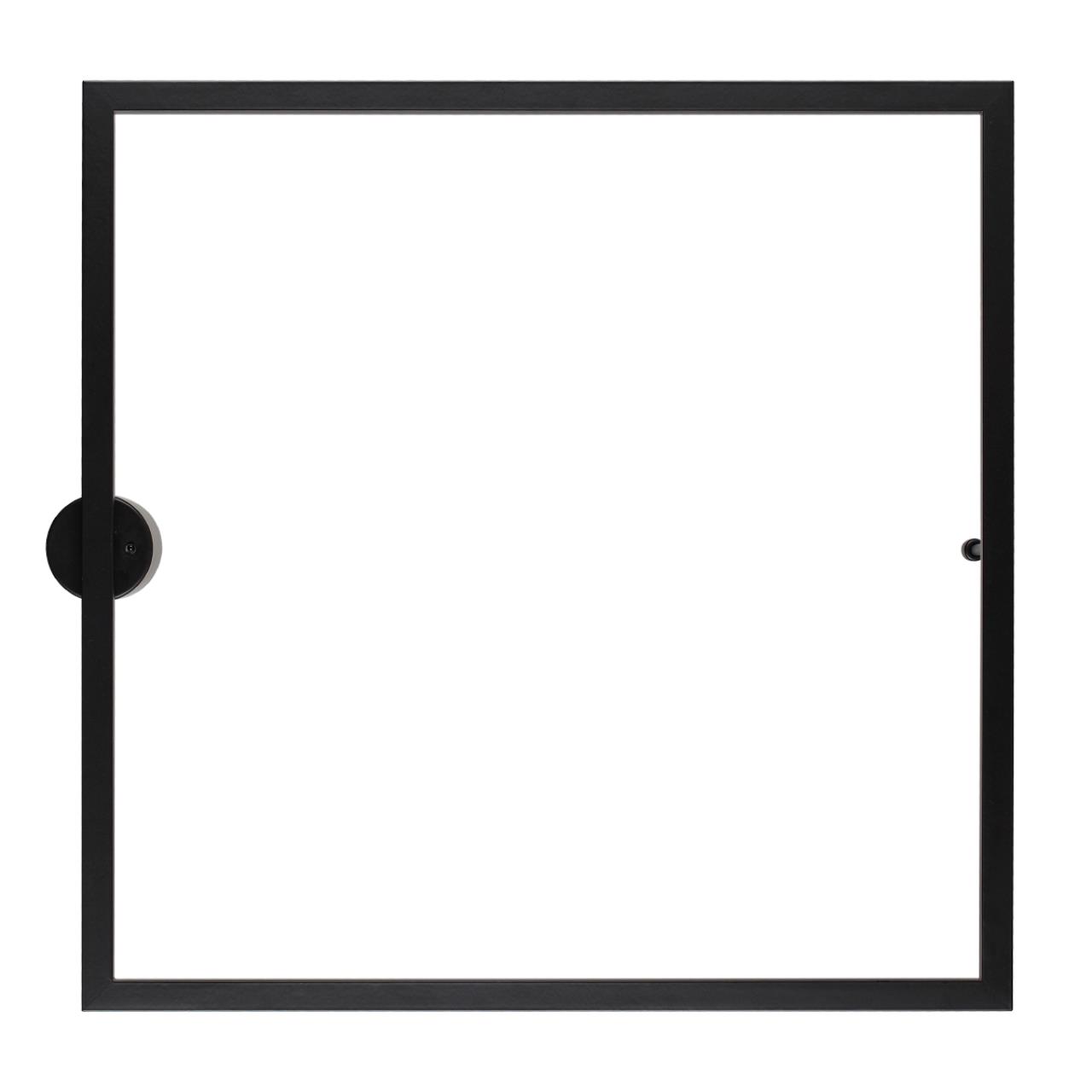 Настенный светильник ODEON LIGHT HIGHTECH OMEN черный LED*1 1*24W 3000К  квадрат