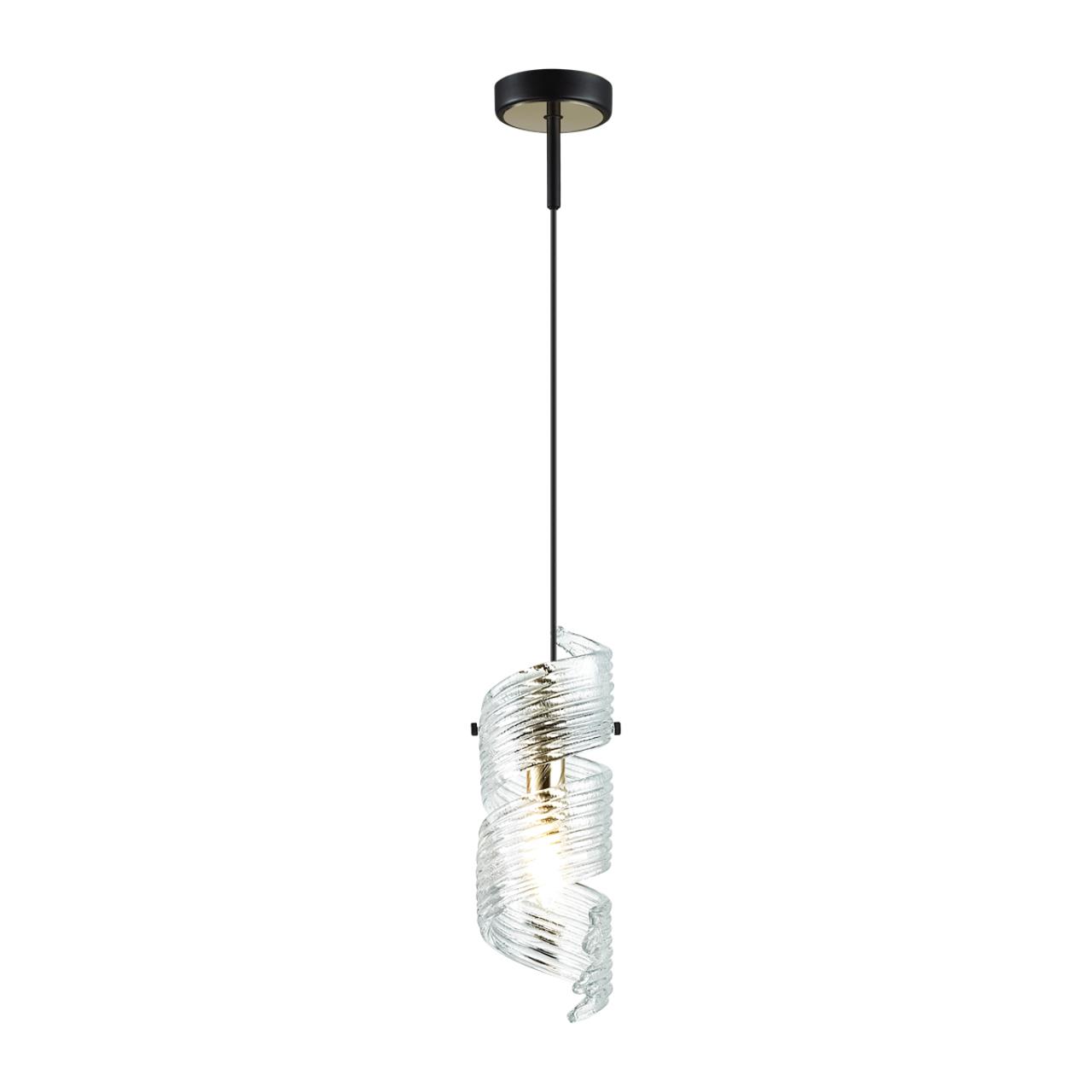Подвес/бра ODEON LIGHT EXCLUSIVE MODERN FUSILLI черный