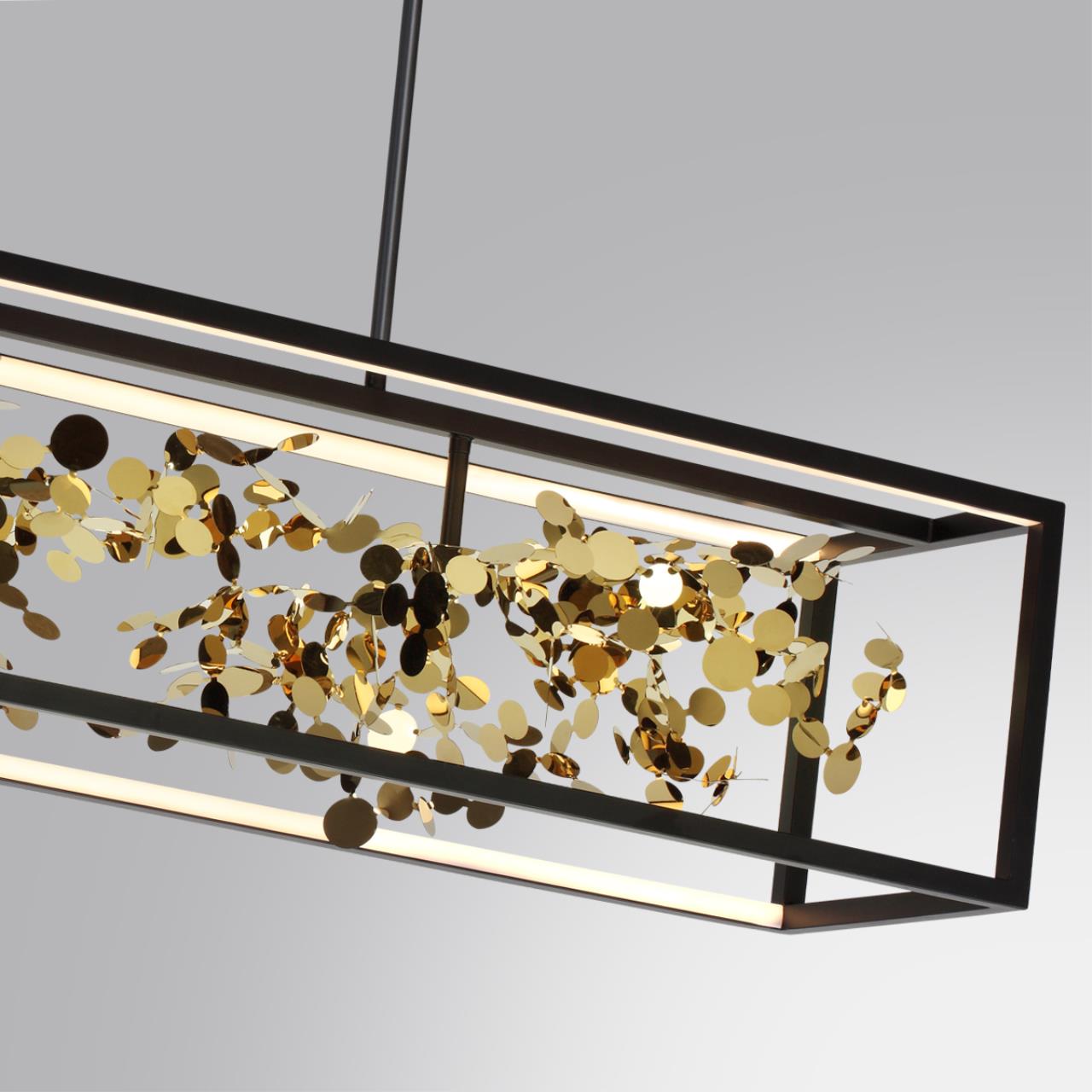 Люстра ODEON LIGHT L-VISION BILD черный