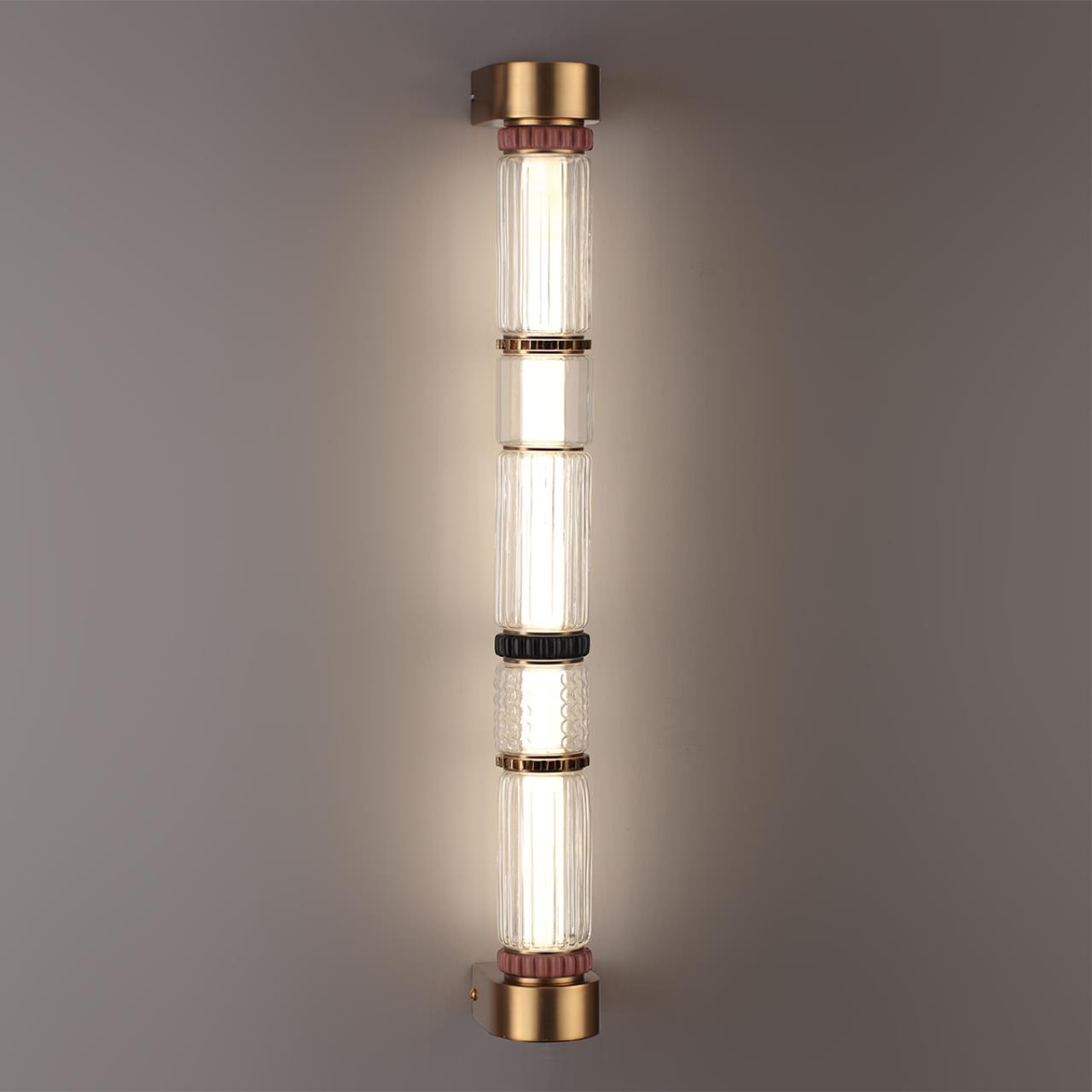 Настенный светильник ODEON LIGHT EXCLUSIVE L-VISION COLLIER античная бронза, латунь LED*1 22W