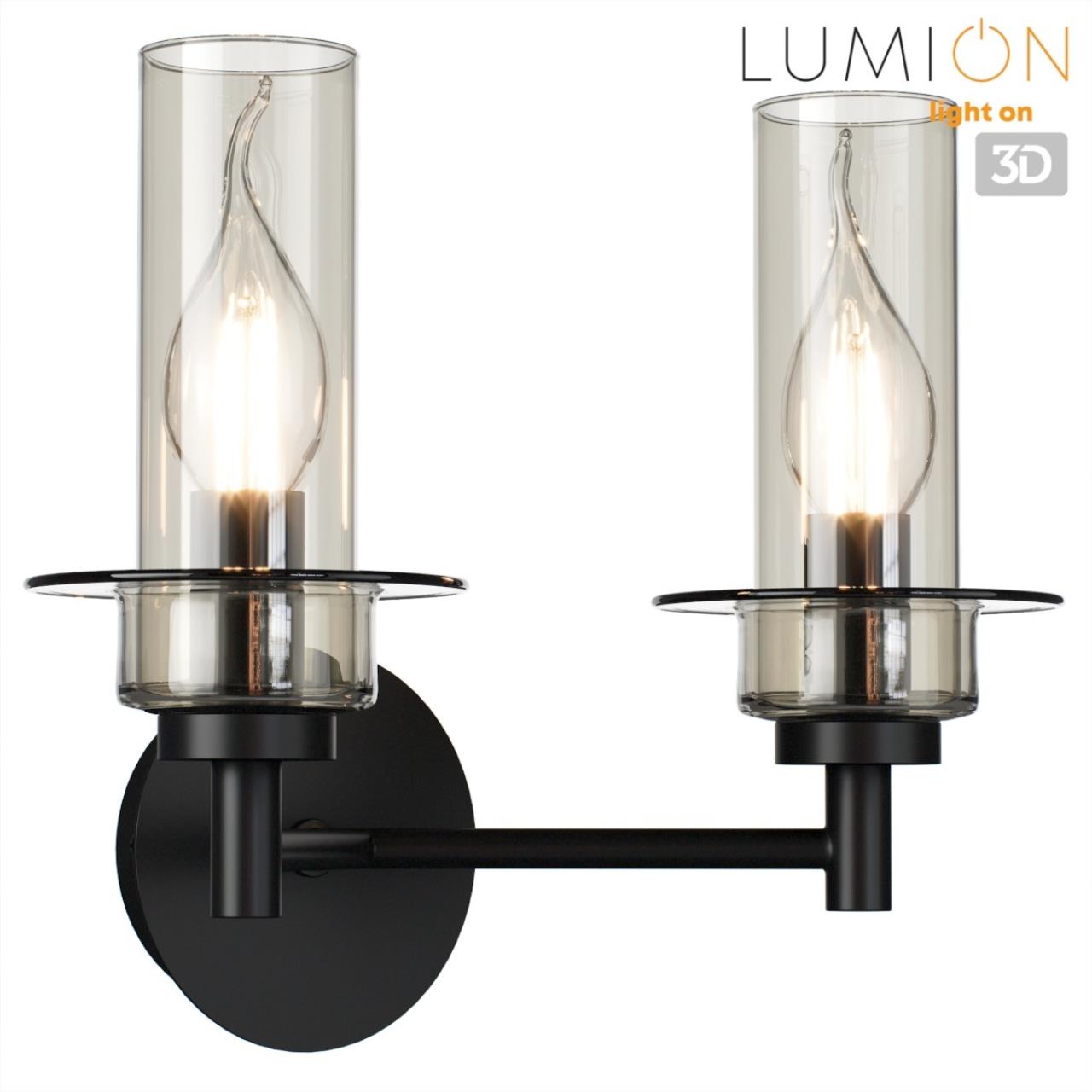 Бра LUMION CLASSI MADONNA черный E14*2 10W