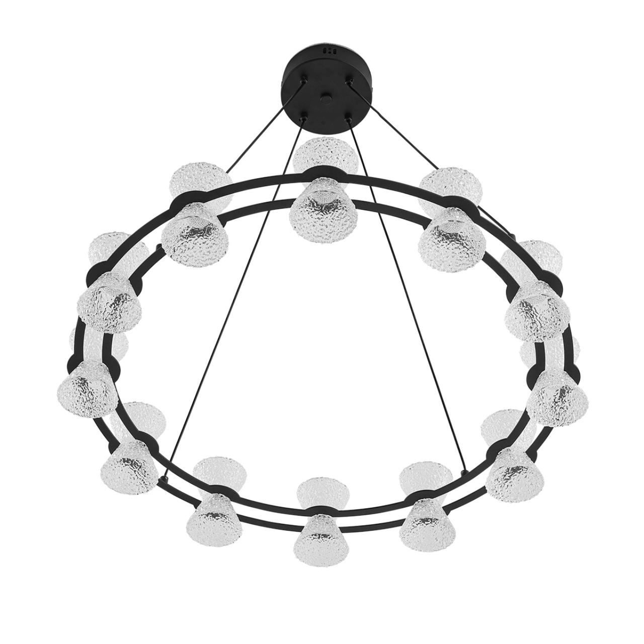 Люстра подвесная LUMION LEDIO VINORA черный LED*1 42W