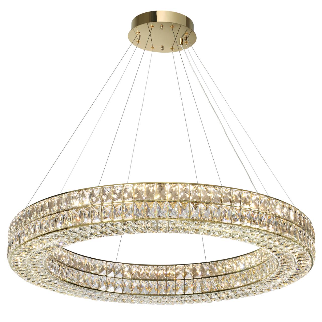 Люстра ODEON LIGHT L-VISION PANTA золотой LED*1 98W