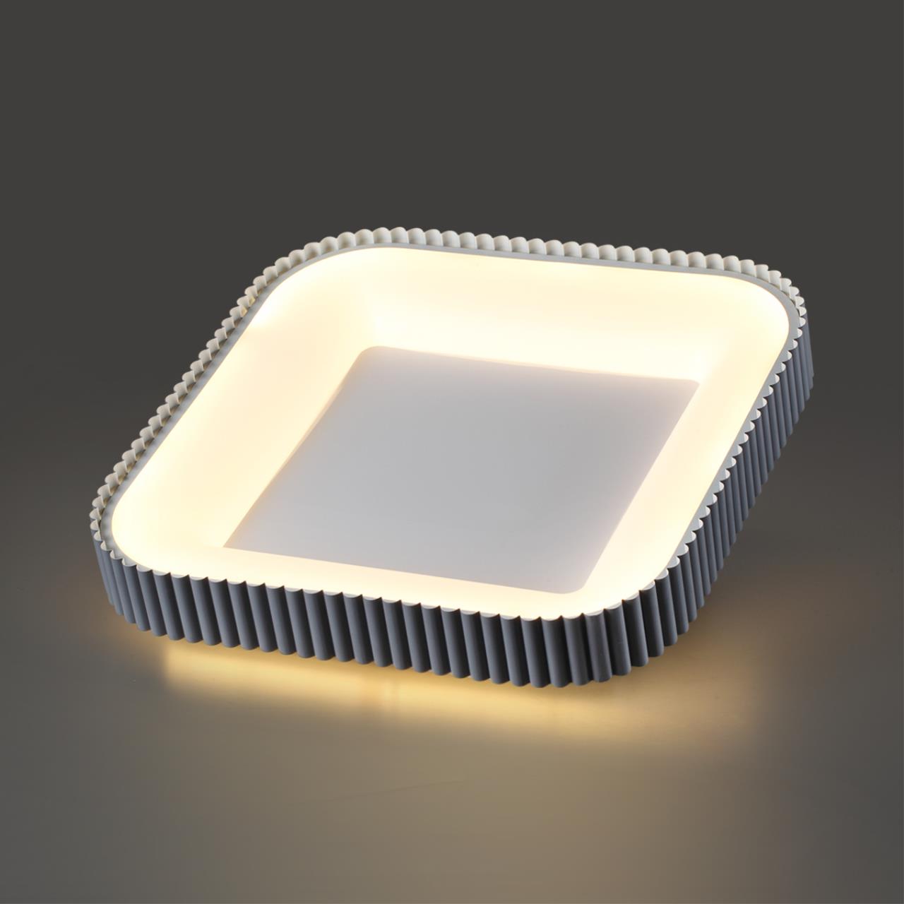 Потолочный светильник SONEX AVRA LED SHARMEL белый LED*2 56W+14W (3000-4000-6000)+3000К плафон белый; серый