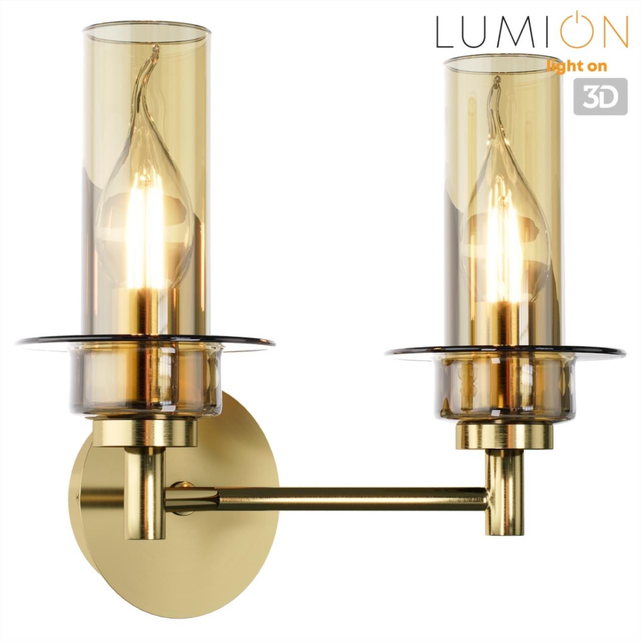 Бра LUMION CLASSI MADONNA бронзовый E14*2 10W
