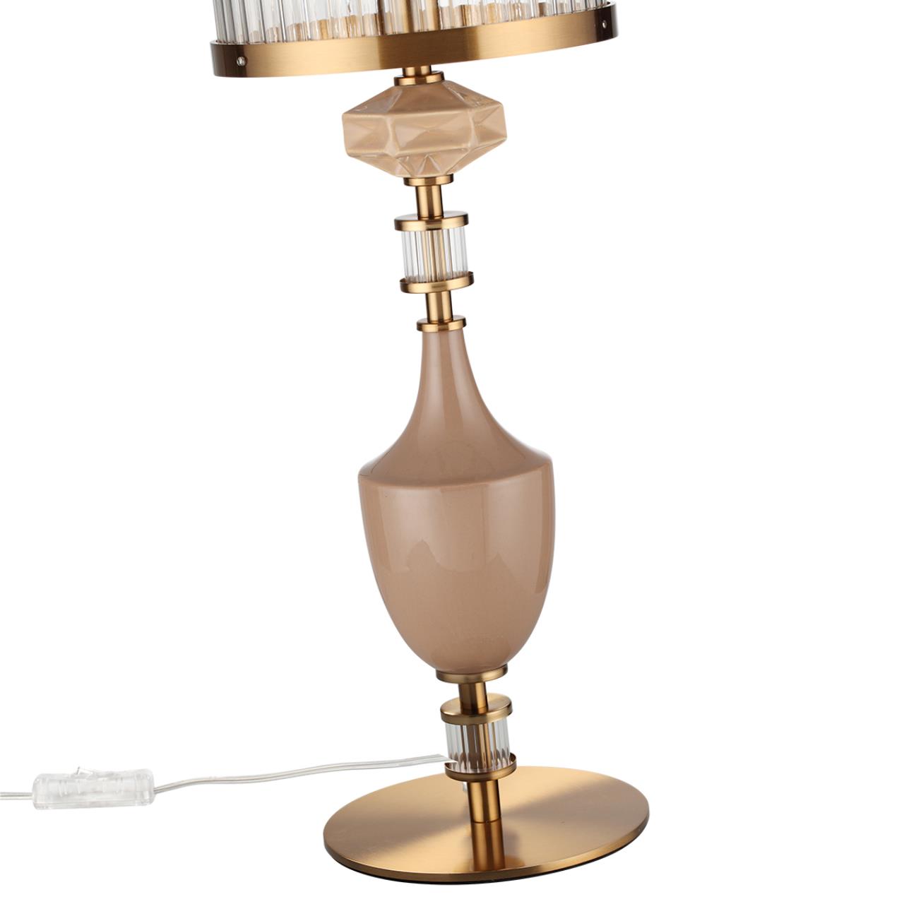 Настольная лампа ODEON LIGHT EXCLUSIVE MODERN TERRA античная бронза, латунь E14*1 10W