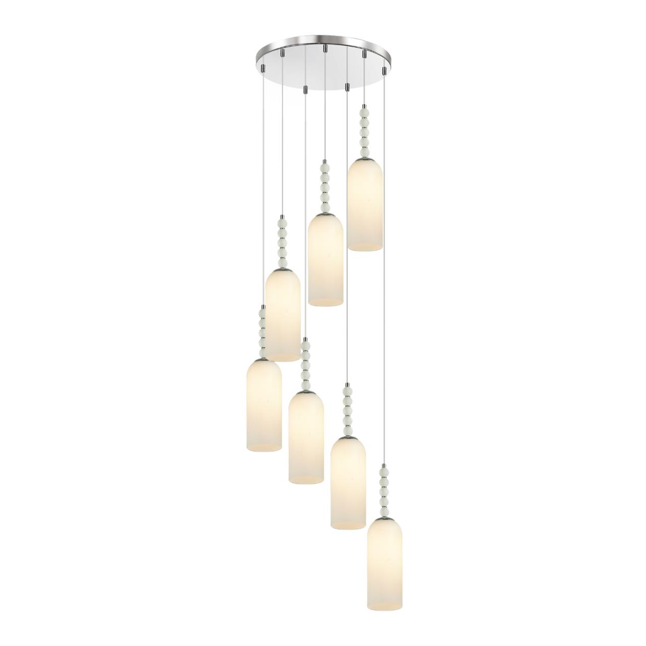 Люстра LUMION NEOCLASSI TRACY хром, белый