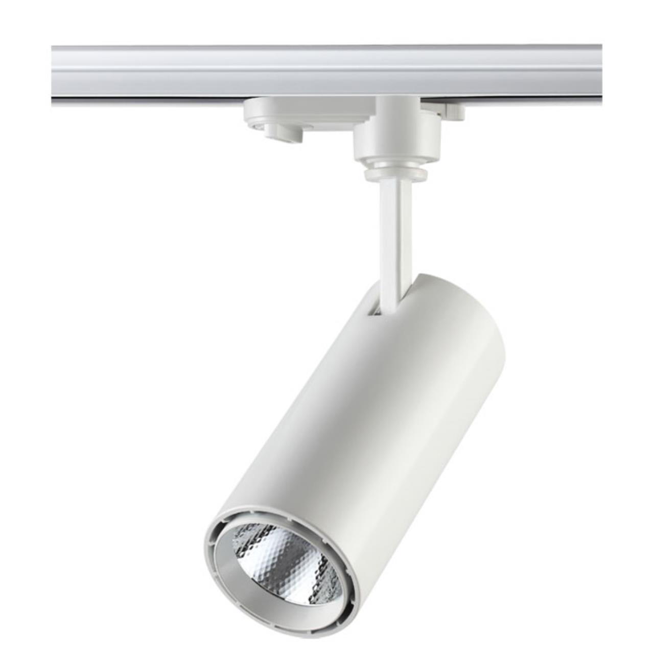Светильник трековый однофазный трехжильный светодиодный NOVOTECH PORT SELENE белый LED*1 15W