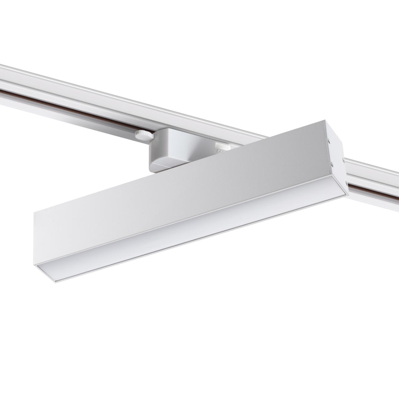 Светильник трековый однофазный трехжильный светодиодный NOVOTECH PORT ITER белый LED*1 18W 4000К