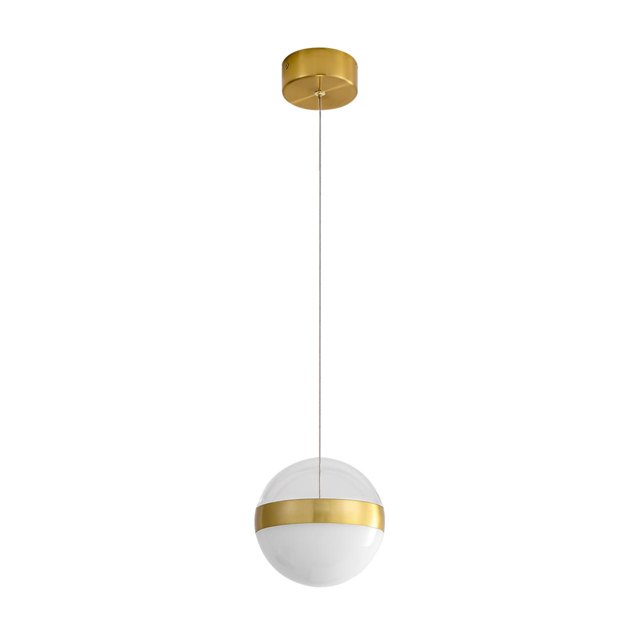 Подвес ODEON LIGHT L-VISION RONI античная бронза, латунь LED*1 12