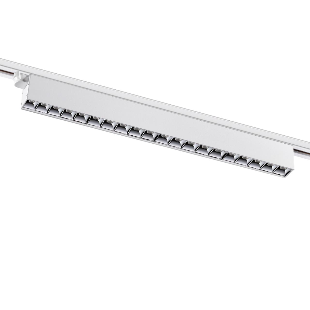 Светильник трековый однофазный трехжильный светодиодный NOVOTECH PORT ITER белый LED*1 30W 4000К