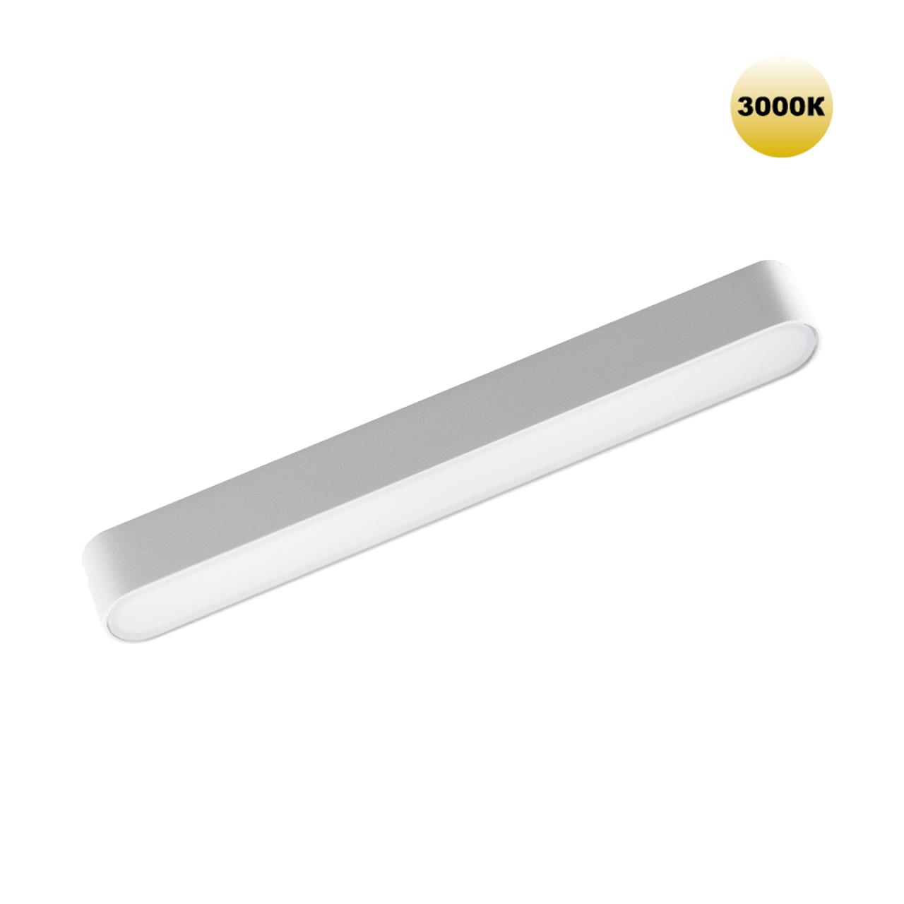 Трековый светильник для низковольтного шинопровода NOVOTECH SHINO SMAL белый LED*1 12W 3000К