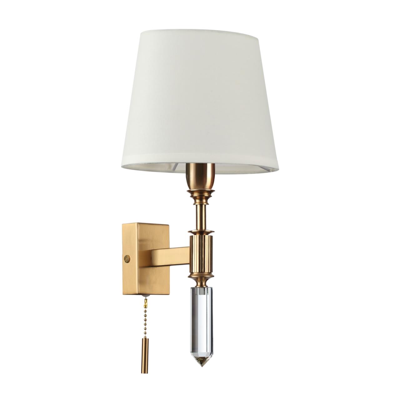 Настенный светильник ODEON LIGHT EXCLUSIVE MODERN LONDON бронзовый E14*1 10W плафон белый