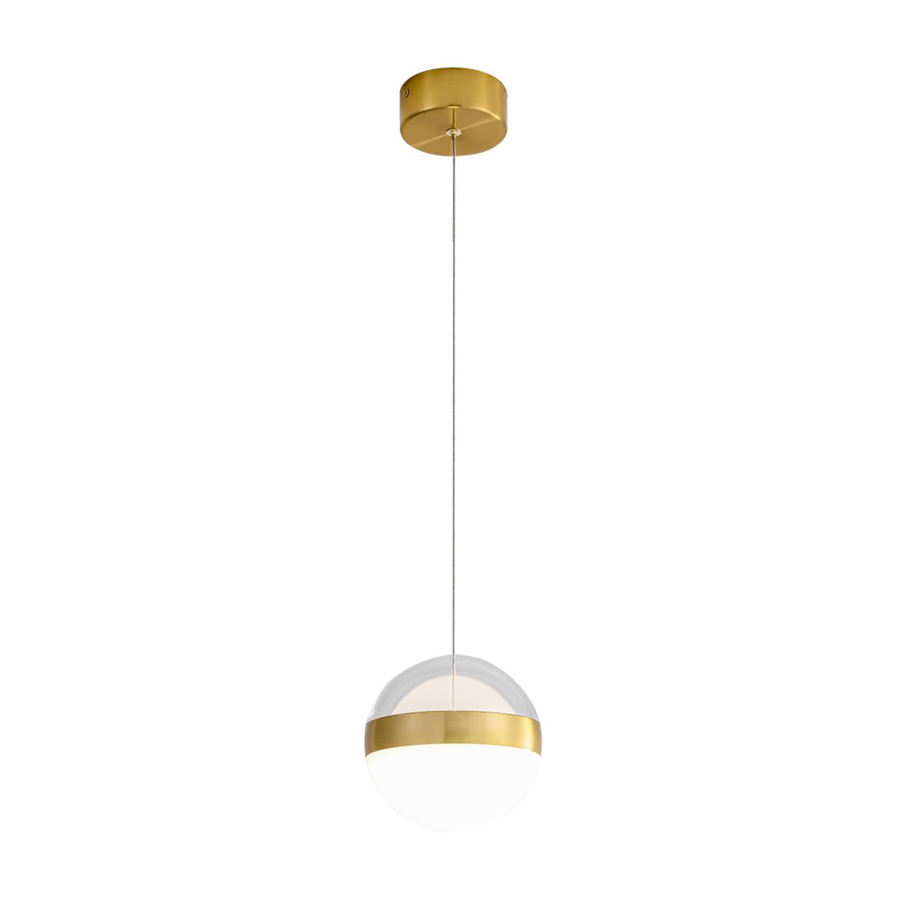 Подвес ODEON LIGHT L-VISION RONI античная бронза, латунь LED*1 12