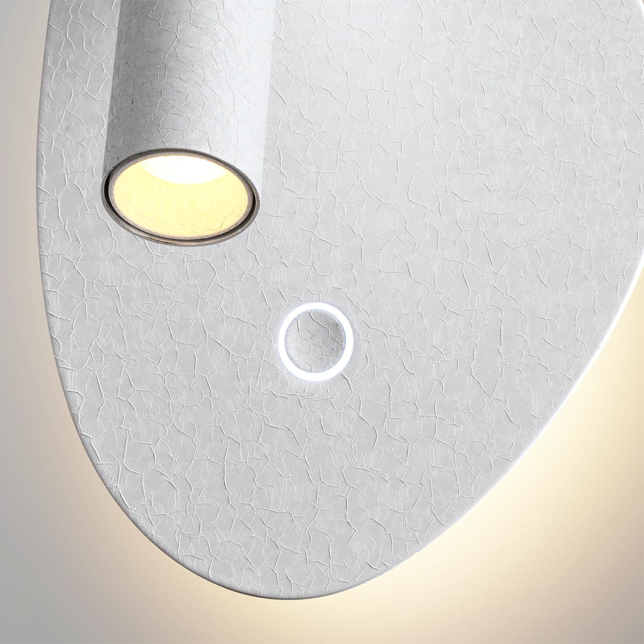 Настенный светильник ODEON LIGHT HIGHTECH ROY белый