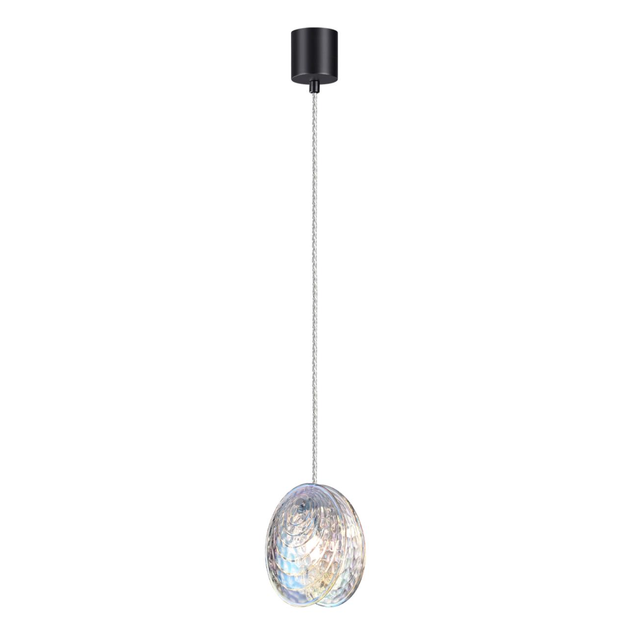 Подвес ODEON LIGHT MODERN MUSSELS черный