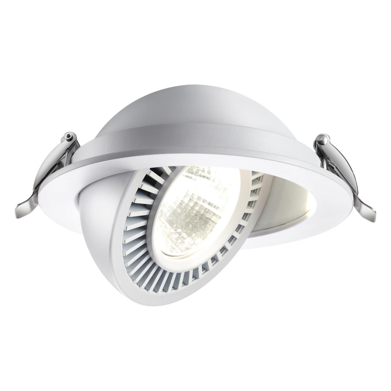 Светильник встраиваемый светодиодный NOVOTECH SPOT GESSO белый LED 18W