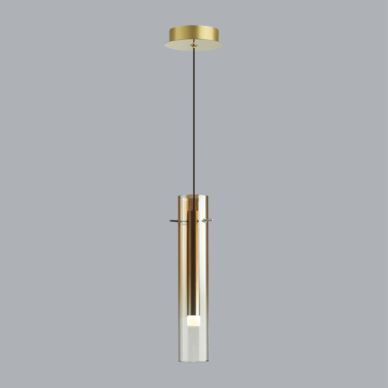 Подвес ODEON LIGHT PENDANT SHINY золотой LED*1 5W