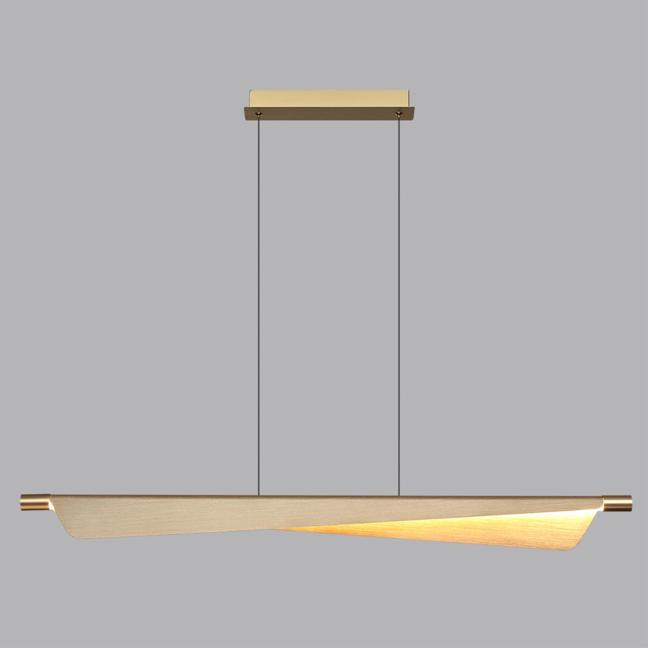 Линейный светильник ODEON LIGHT HIGHTECH LINEA латунь