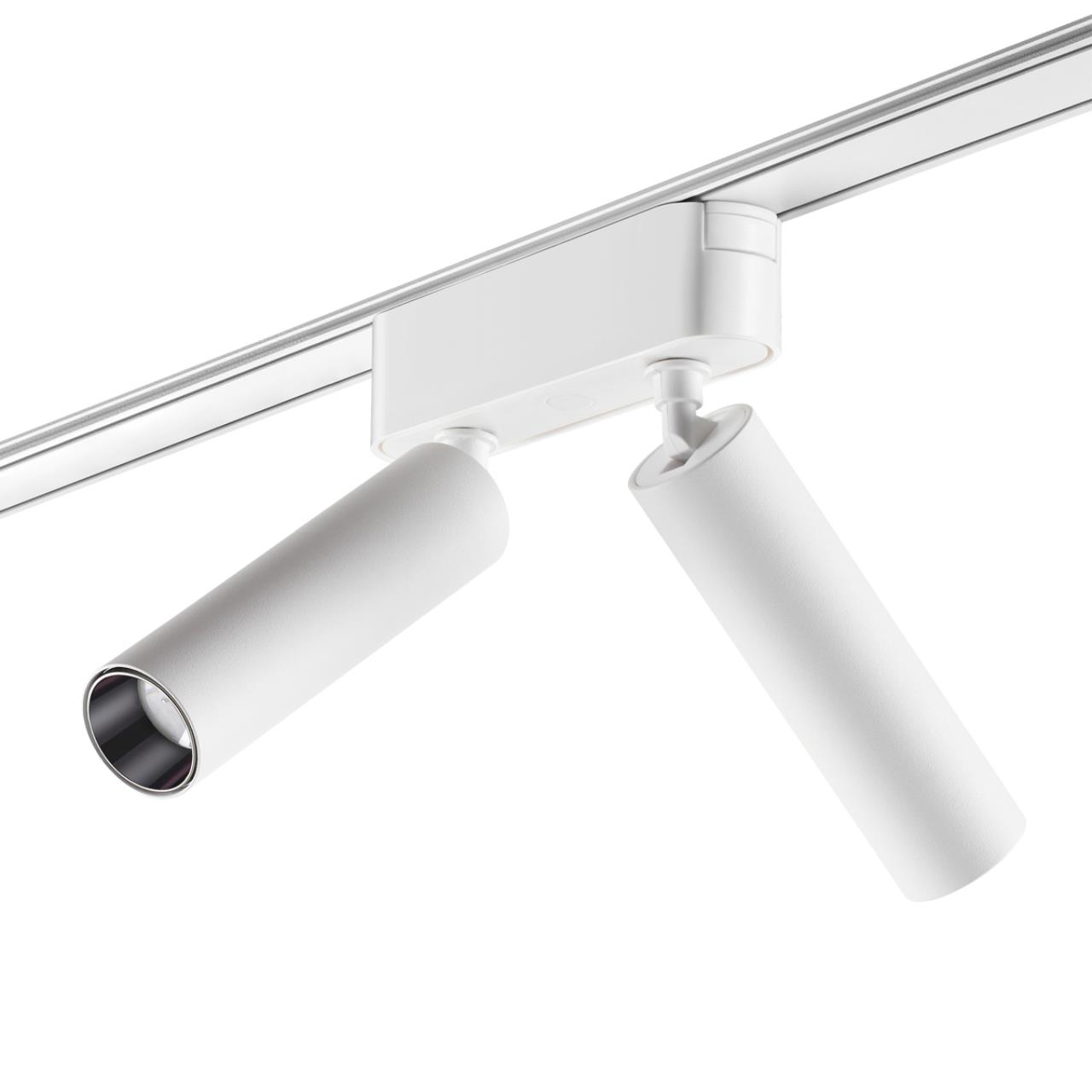 Трековый светильник для низковольтного шинопровода NOVOTECH SHINO SMAL белый LED*2 14W