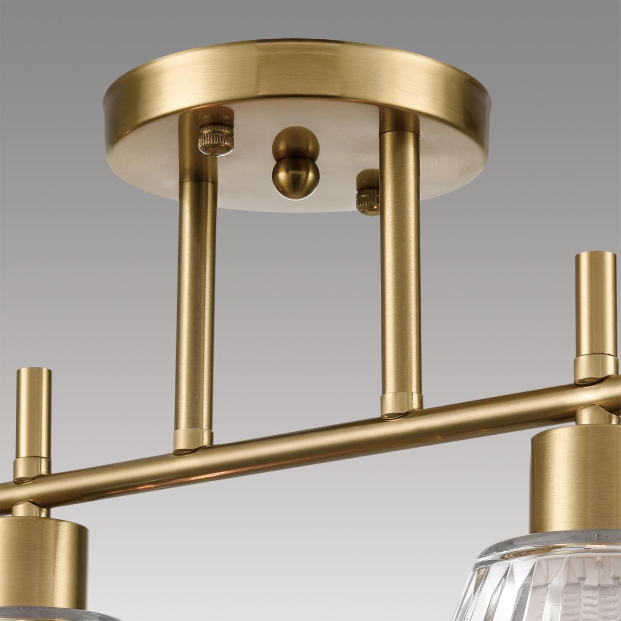 Люстра потолочная LUMION COMFI VIVIAN латунь E14*4 10W