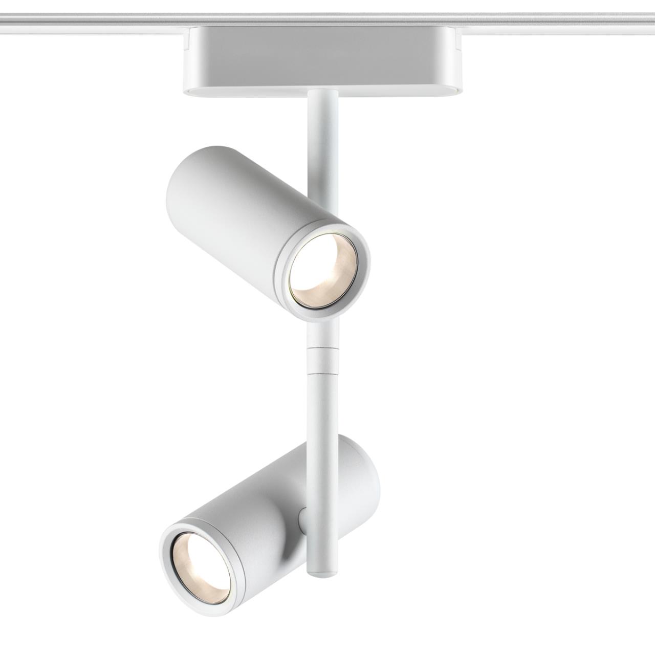 Трековый светильник для низковольтного шинопровода NOVOTECH SHINO SMAL белый LED*1 2*8W 4000К плафон белый