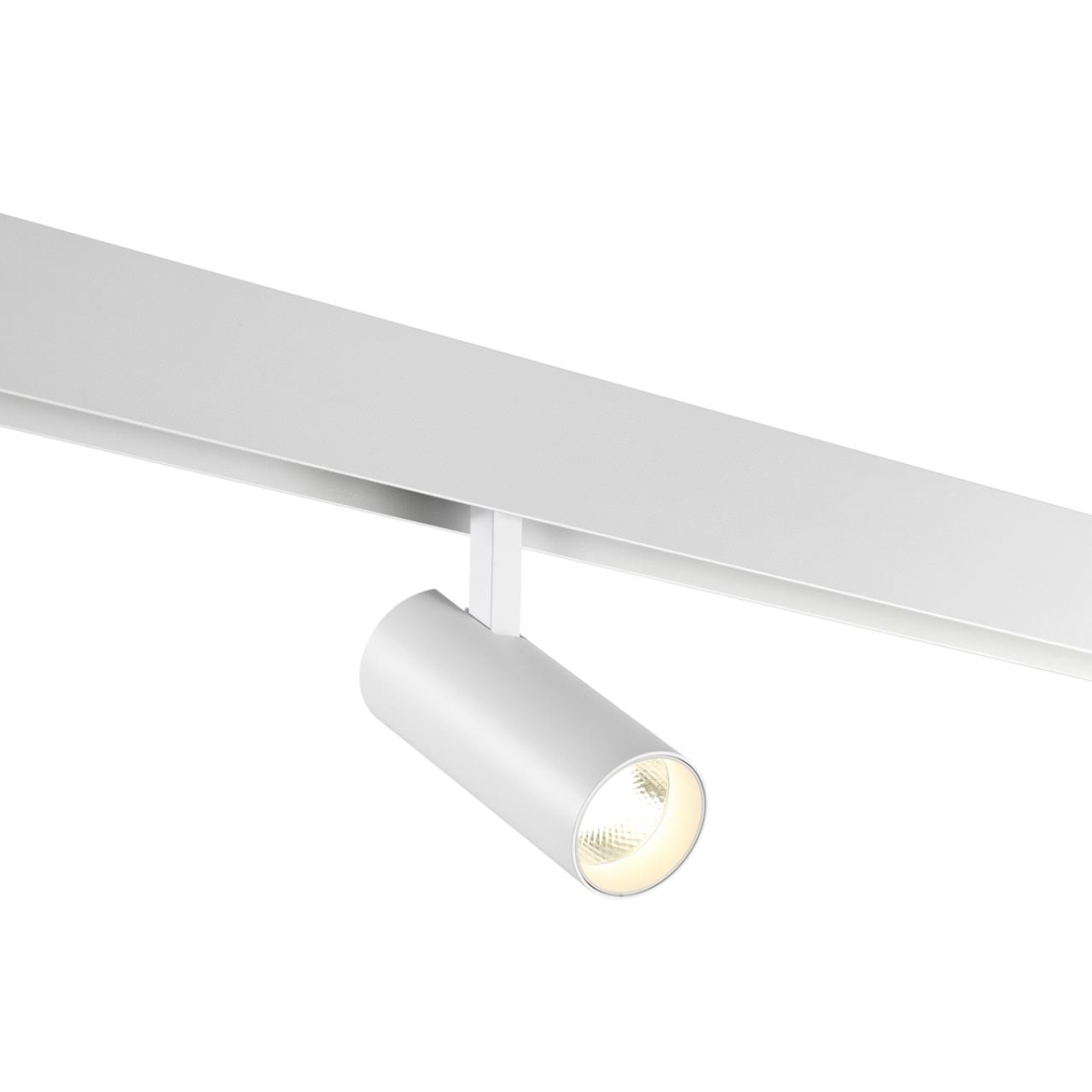 Трековый светильник для низковольтного шинопровода NOVOTECH SHINO FLUM белый LED*1 12W 3000К  белый