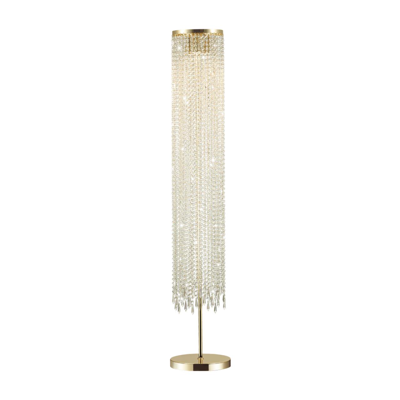 Торшер ODEON LIGHT MODERN CHOKKA золотой
