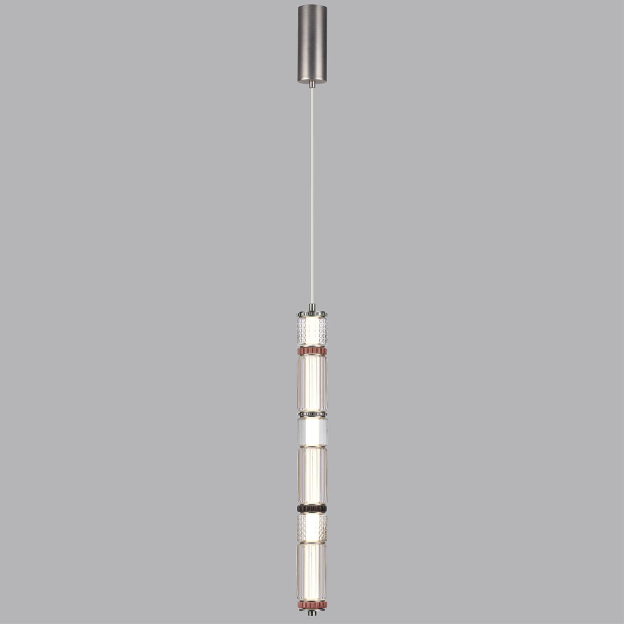 Подвес ODEON LIGHT EXCLUSIVE L-VISION COLLIER никель LED*1 22W