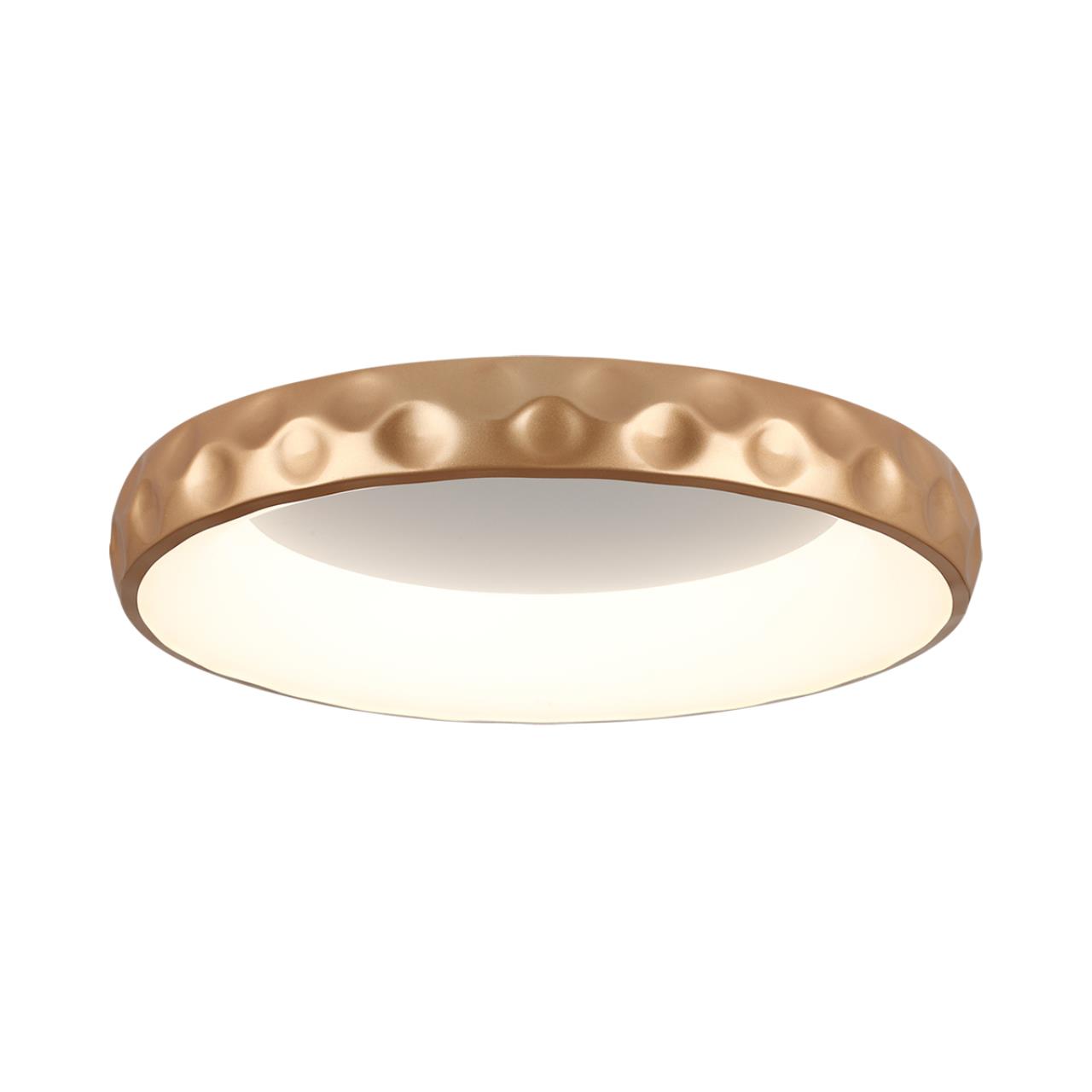 Потолочный светильник SONEX AVRA LED LACUNA белый LED*1 56W 3000/4000/6000К плафон белый; золотой