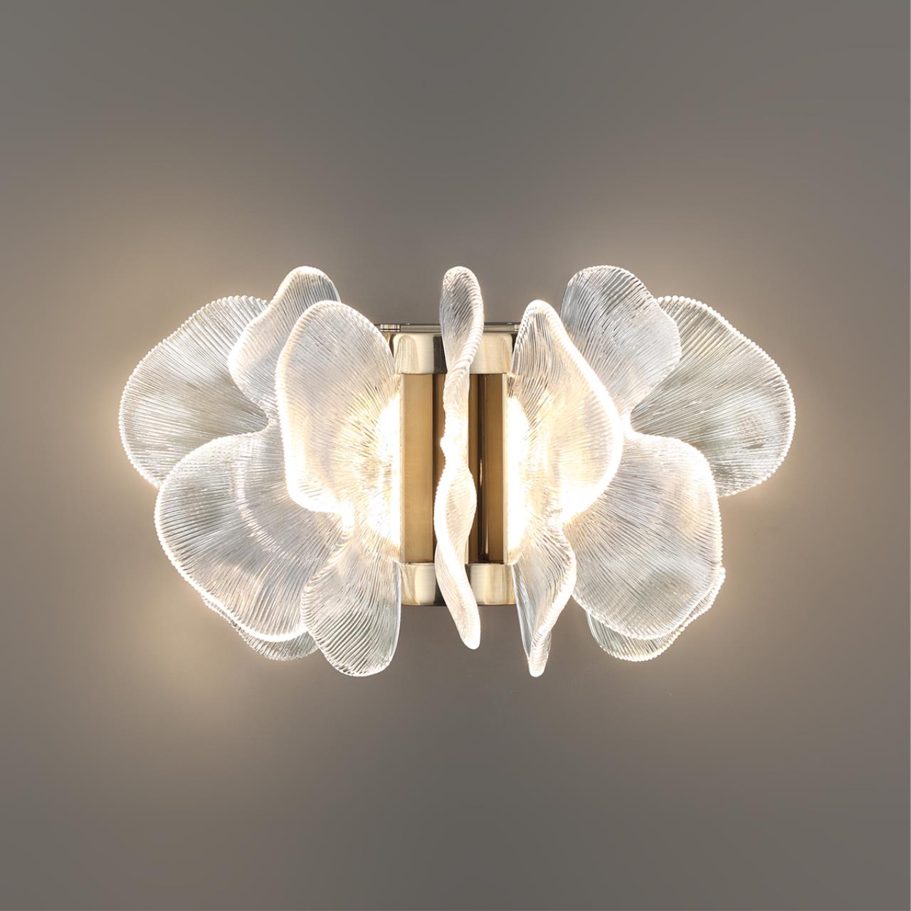 Бра ODEON LIGHT L-VISION SIAMA латунь
