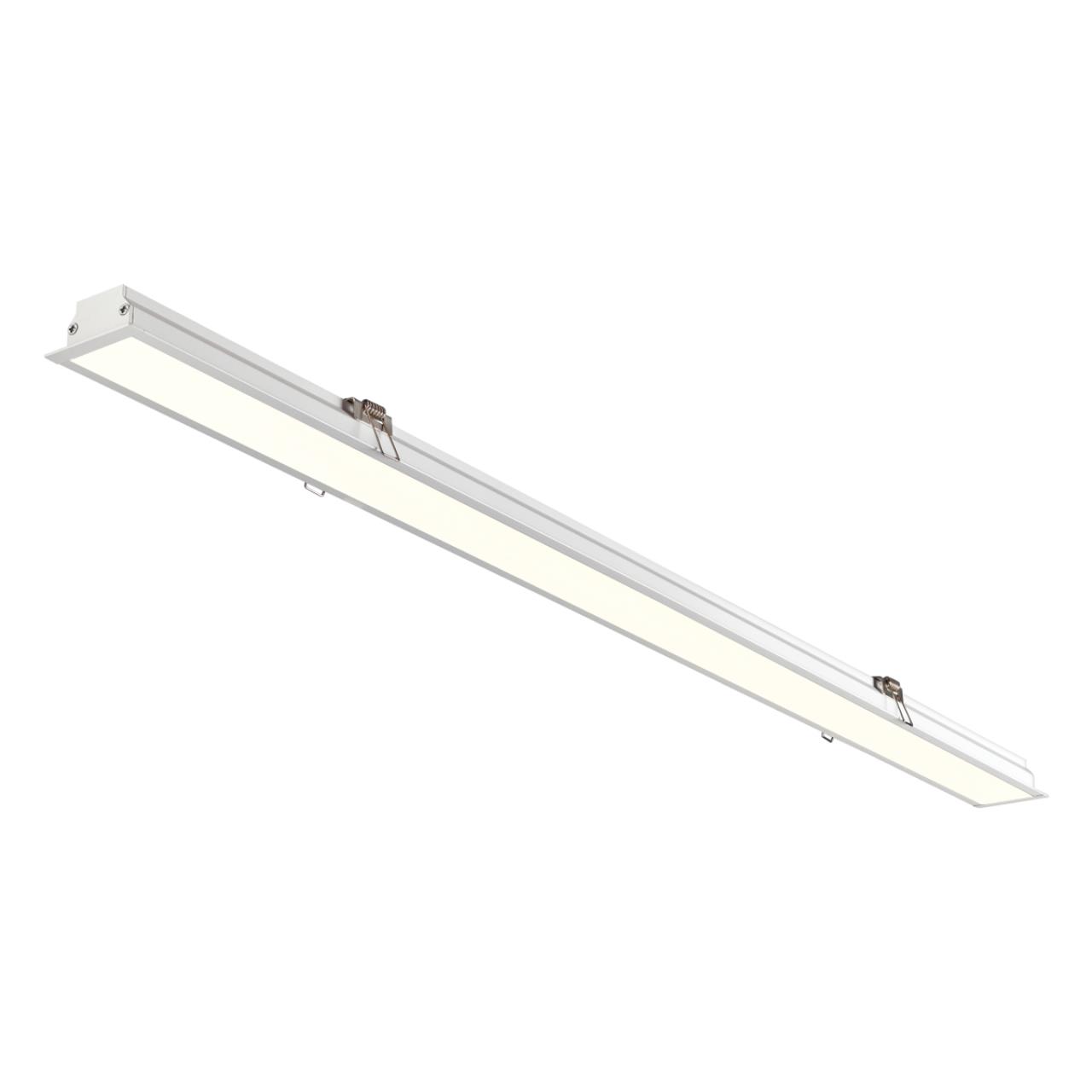 Встраиваемый светодиодный линейный светильник NOVOTECH SPOT ITER белый LED*1 24W