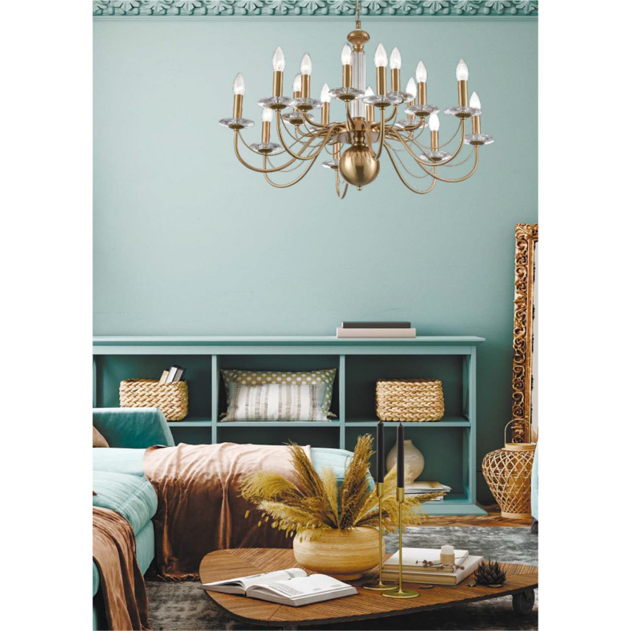 Люстра LUMION CLASSI INCANTO медный E14*16 10W