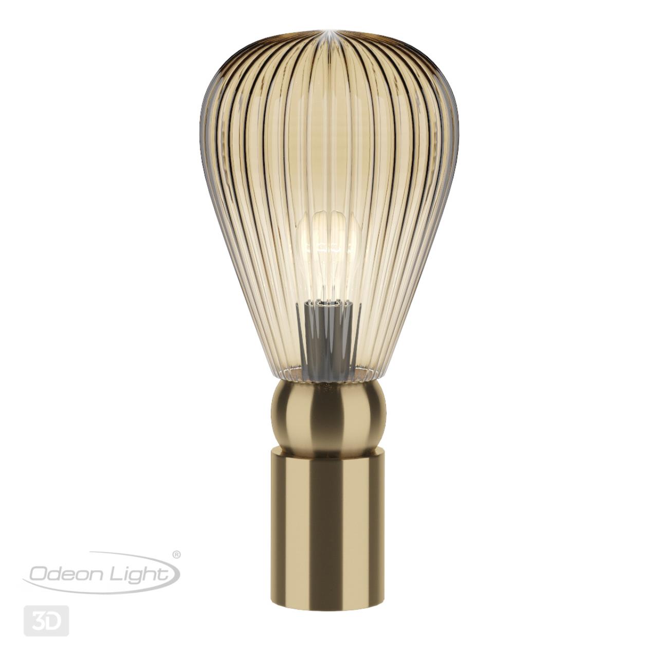 Настольная лампа ODEON LIGHT EXCLUSIVE MODERN Elica золотой