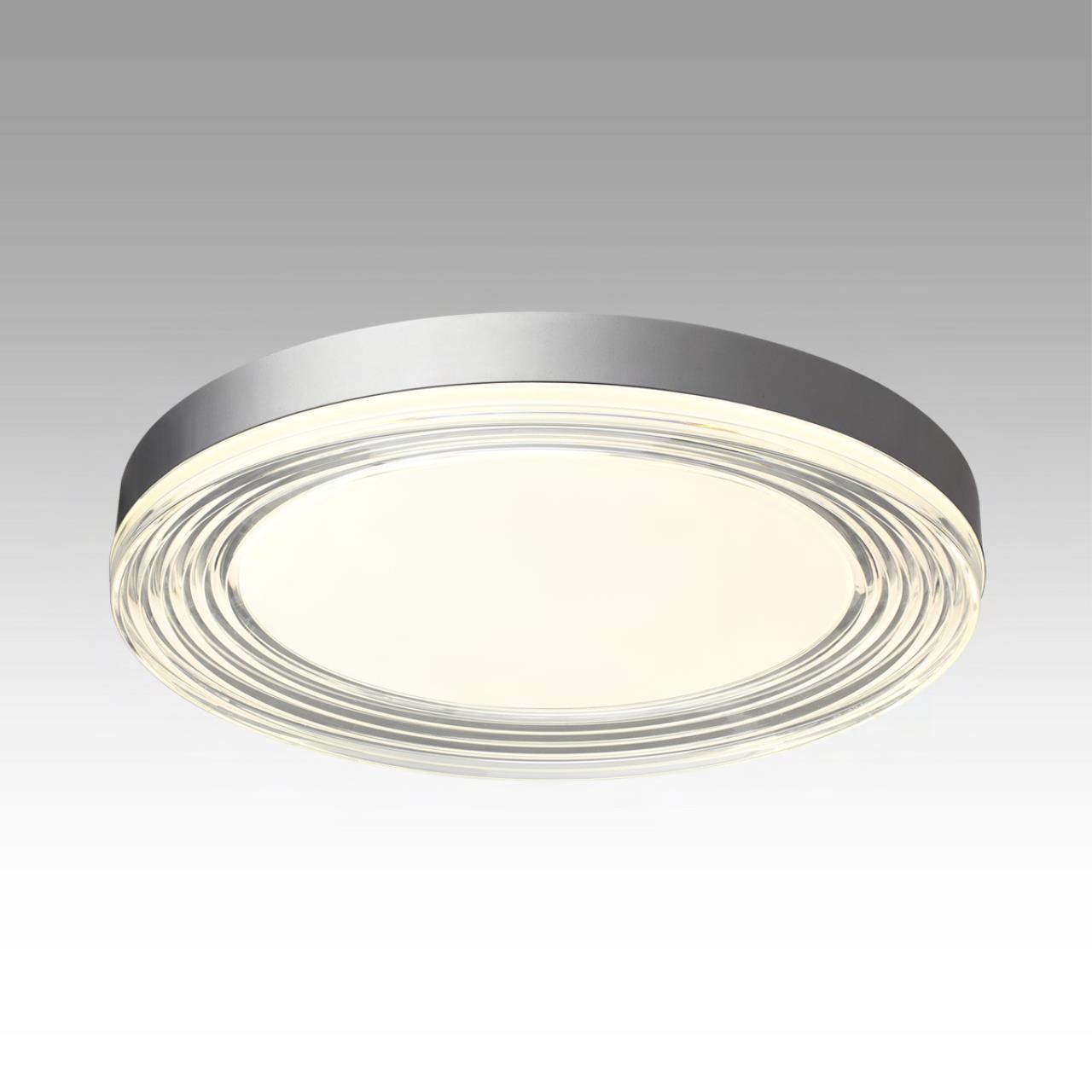 Настенно-потолочный светильник SONEX MITRA LED INFINITA серебристый LED*1 112W