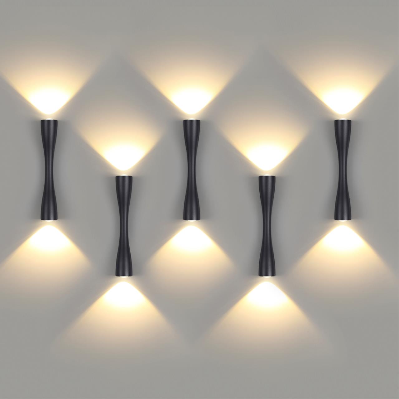 Настенный светильник ODEON LIGHT HIGHTECH ANIKA черный