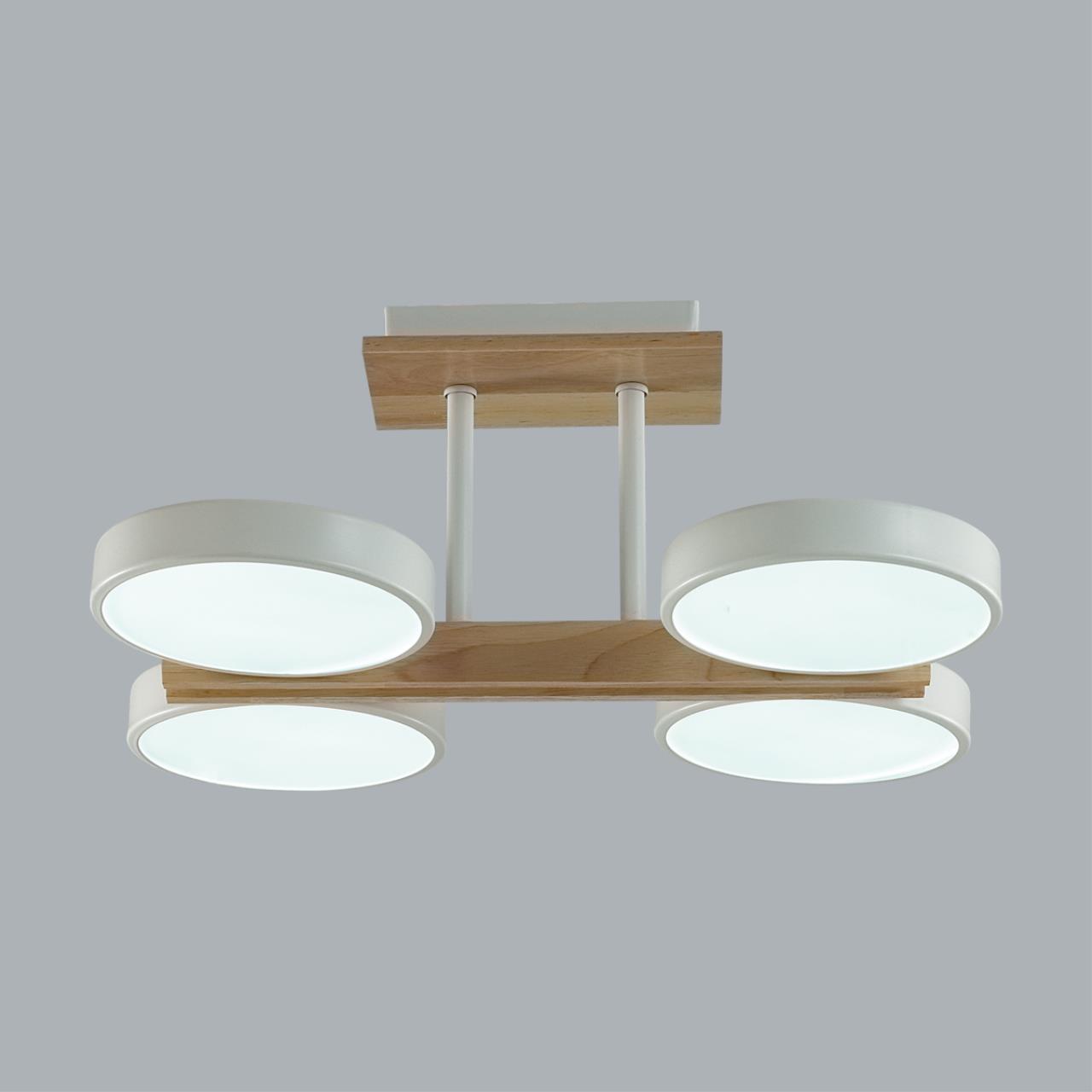 Люстра потолочная LUMION LEDIO PLATO белый LED*4 4*18W
