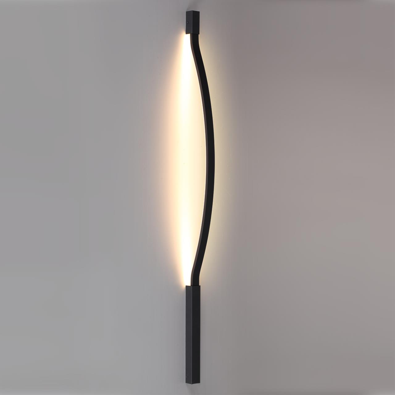 Дуговой элемент ODEON LIGHT HIGHTECH FINO черный LED*1 14W