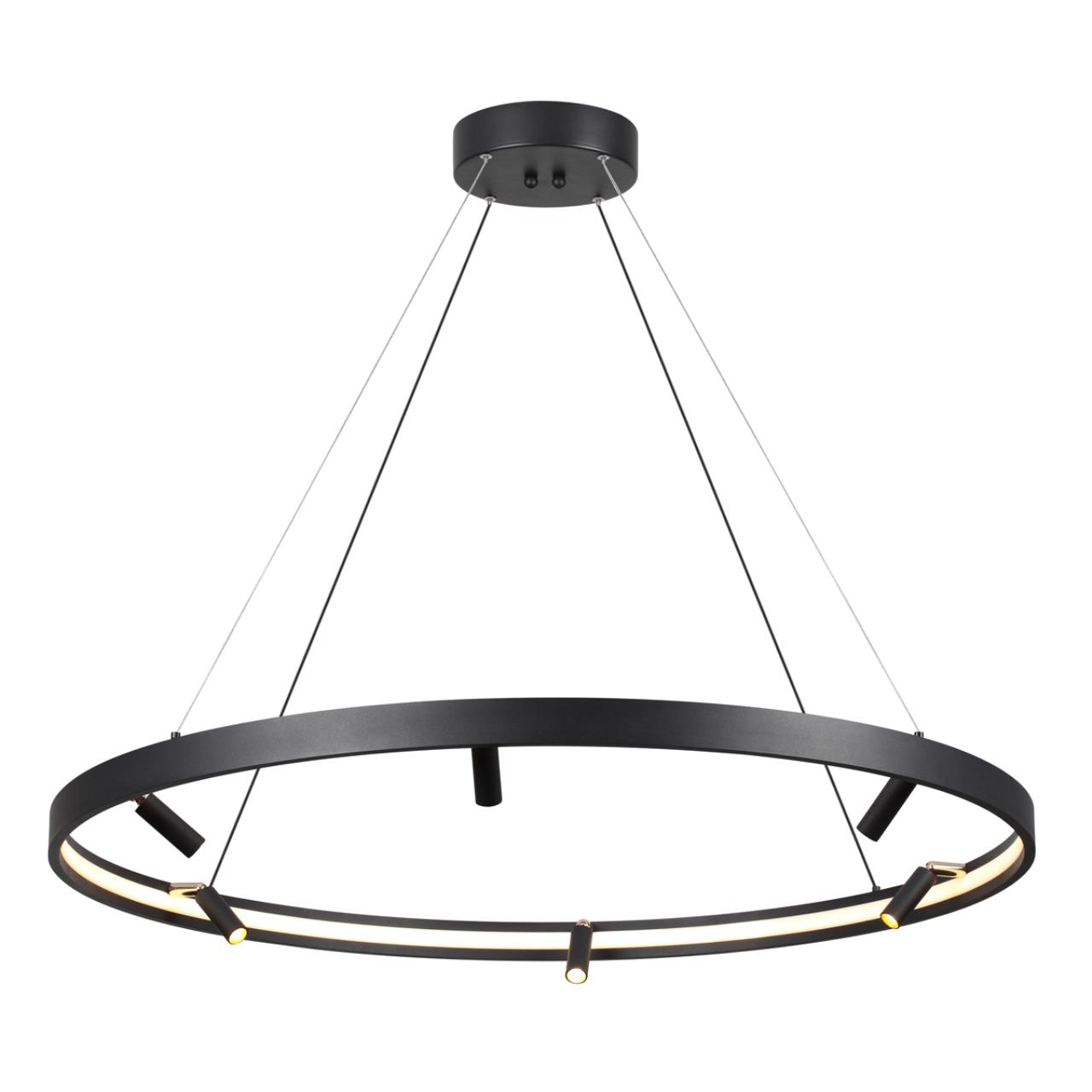 Подвесной светильник ODEON LIGHT HIGHTECH FONDA черный LED*1 89W