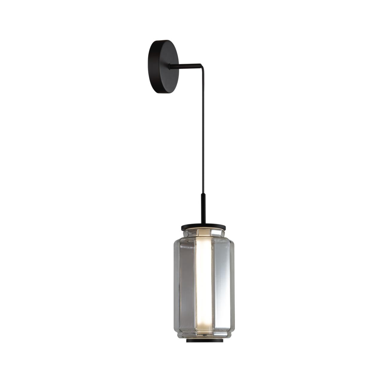 Подвес ODEON LIGHT EXCLUSIVE HIGHTECH JAM черный LED*1 11W 3000К плафон серый