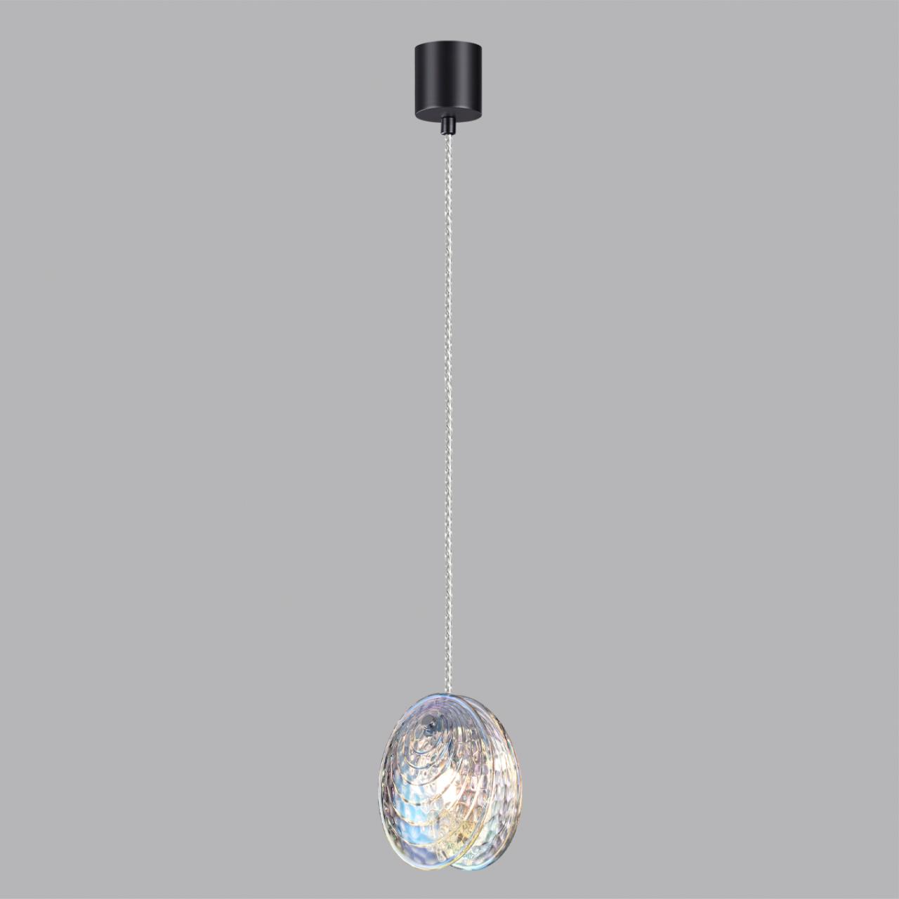Подвес ODEON LIGHT MODERN MUSSELS черный
