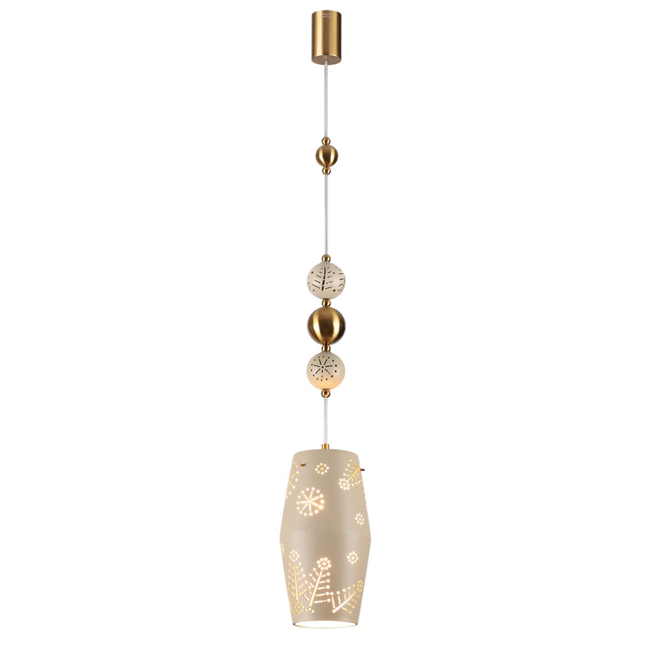 Подвес ODEON LIGHT EXCLUSIVE PENDANT KARELIA латунь E27*1 10W
