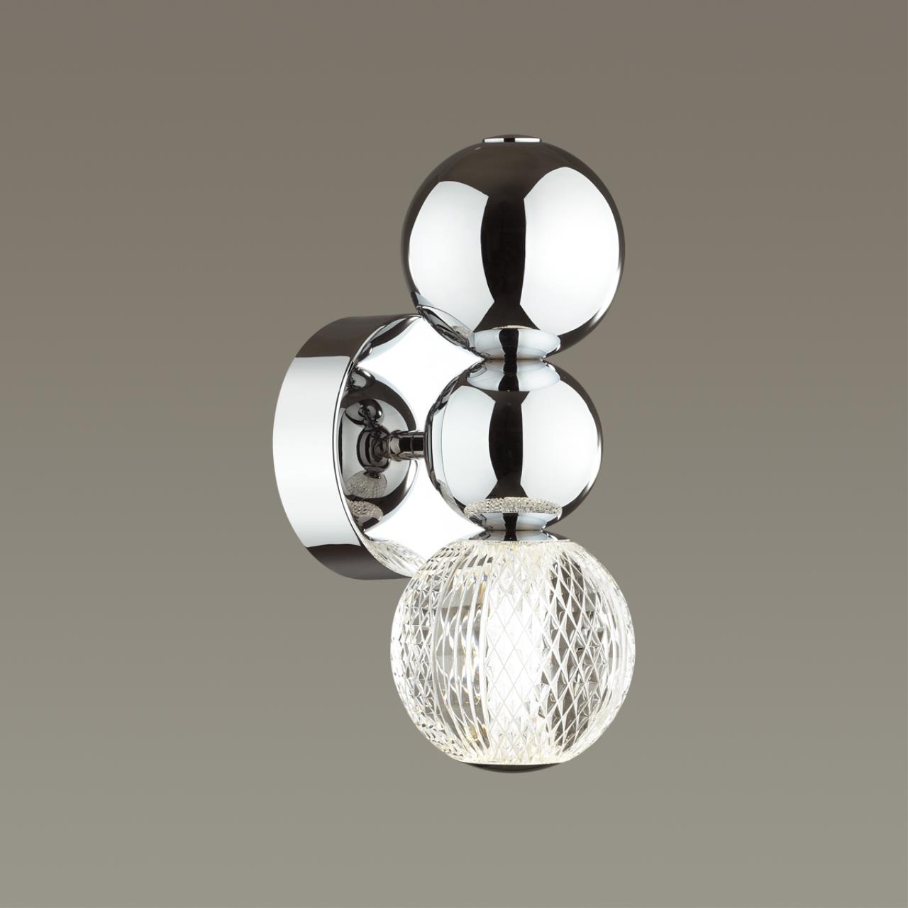 Бра ODEON LIGHT L-VISION CRYSTAL хром LED*1 4W