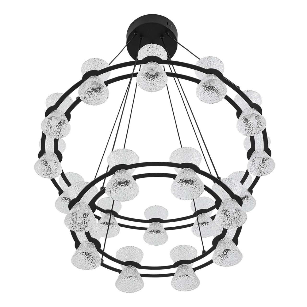 Люстра подвесная LUMION LEDIO VINORA черный LED*1 70W