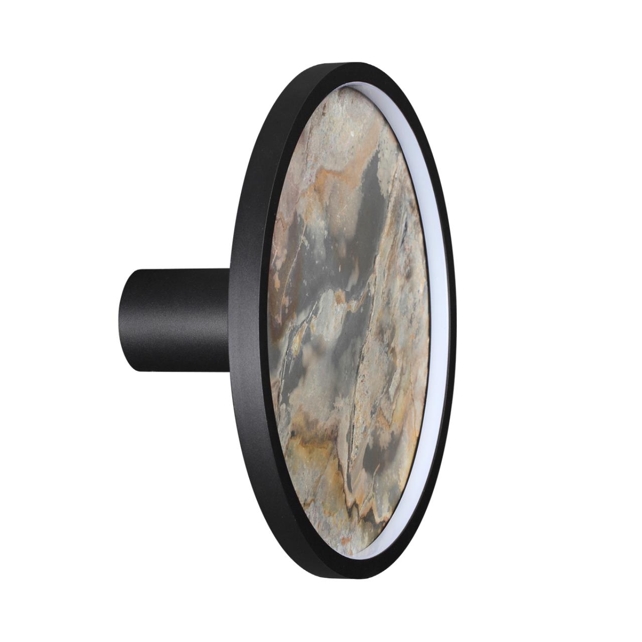 Настенно-потолочные ODEON LIGHT L-VISION STOFLAKE черный LED*1 25W