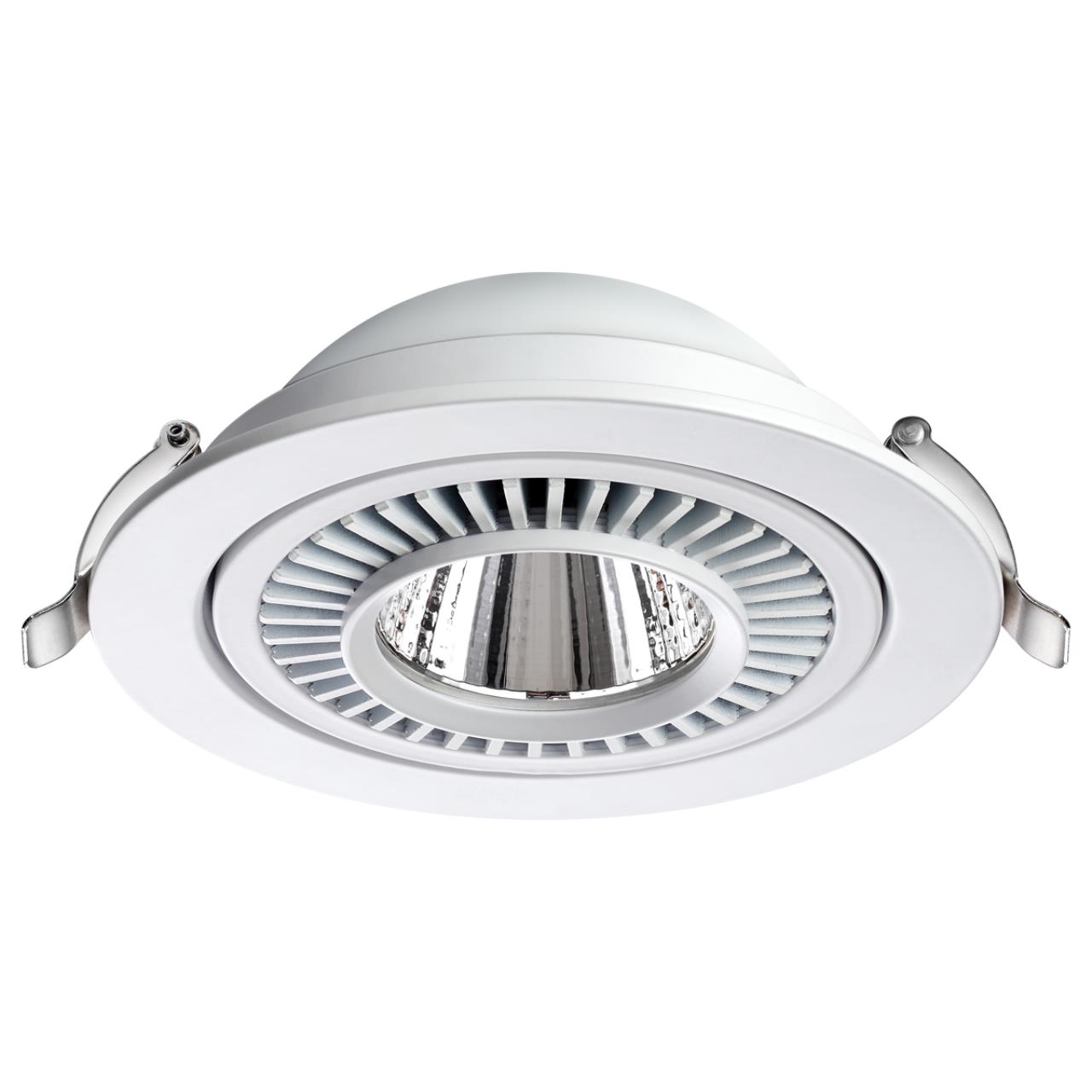 Светильник встраиваемый светодиодный NOVOTECH SPOT GESSO белый LED 18W