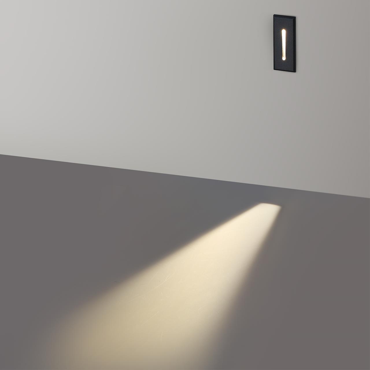 Подсветка для лестниц ODEON LIGHT HIGHTECH ESCALA черный LED*7 3W