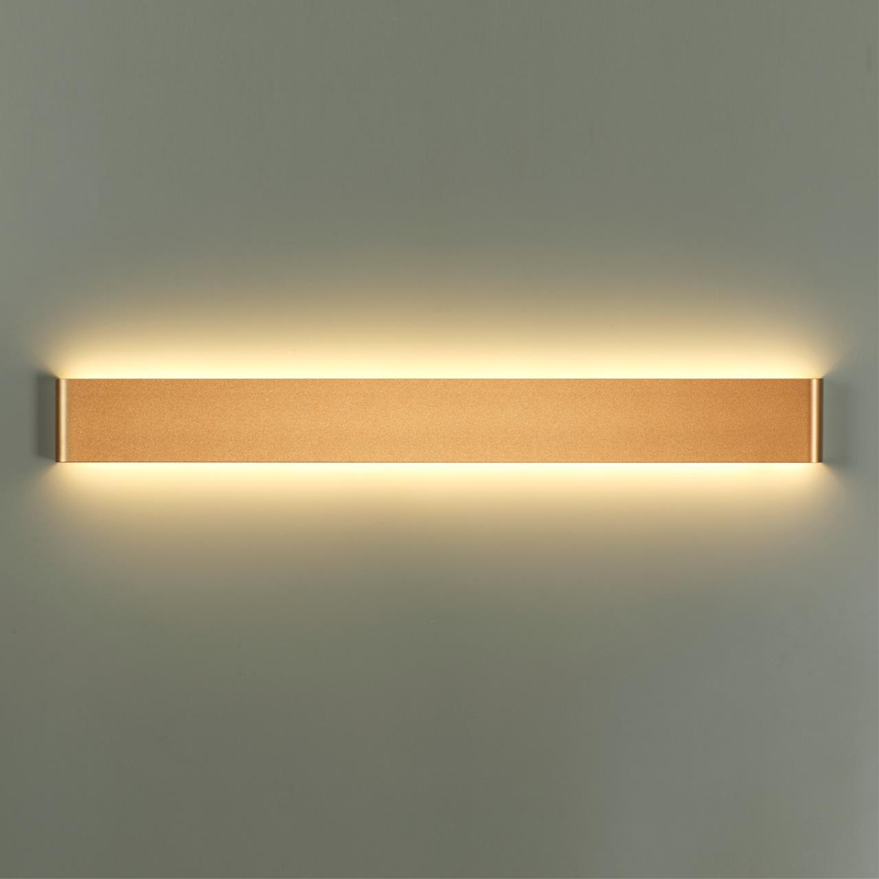 Настенный светильник ODEON LIGHT HIGHTECH FRAMANT золотой LED*1 1*30W